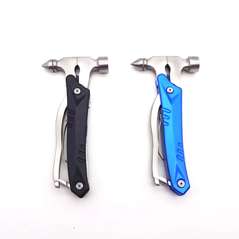 
6 IN 1 car emergency tool Multi tool hammer with LED light 