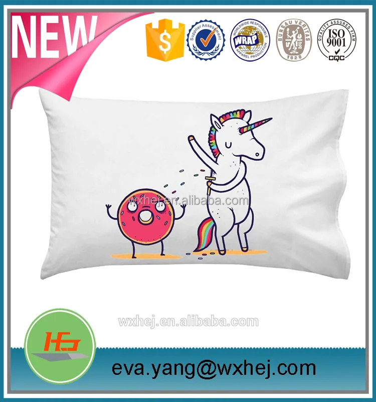 Couple pillow case, Custom pillow case, Fancy printed pillow cases