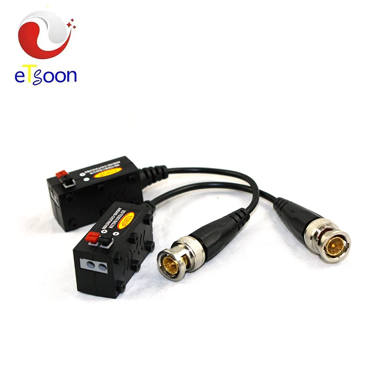 Hight efficiency HD Video 600M twisted-pair HD CVI TVI AHD video balun