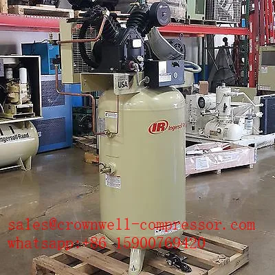  Ingersoll Rand 2475N5 двухступенчатый поршневой воздушный компрессор с электроприводом 5hp 80 галлонов вертикальное значение Премиум