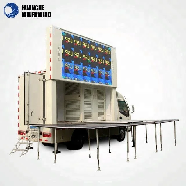 Mobile Cinema Mobile Stage Live Performances Vehicle