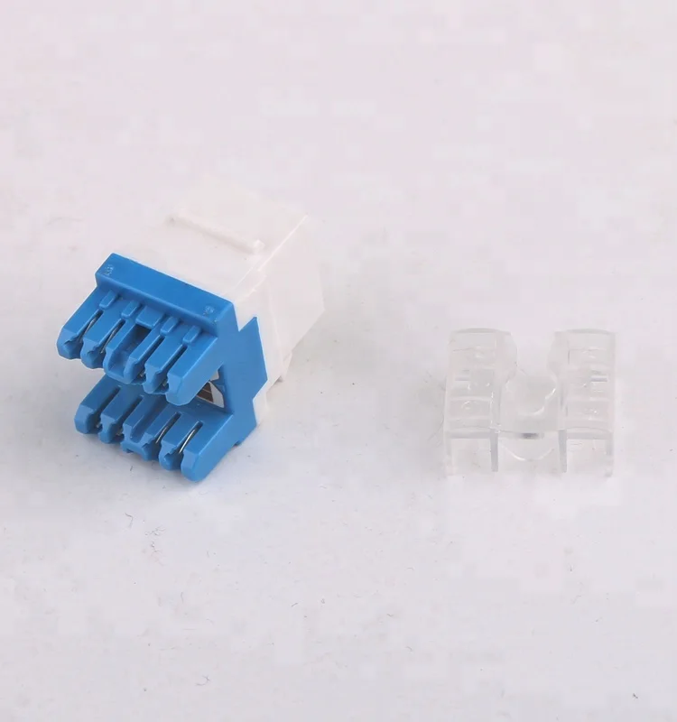 chinese manufacturing cheap punch down utp cat6 180 degree rj45 Keystone Jack short model