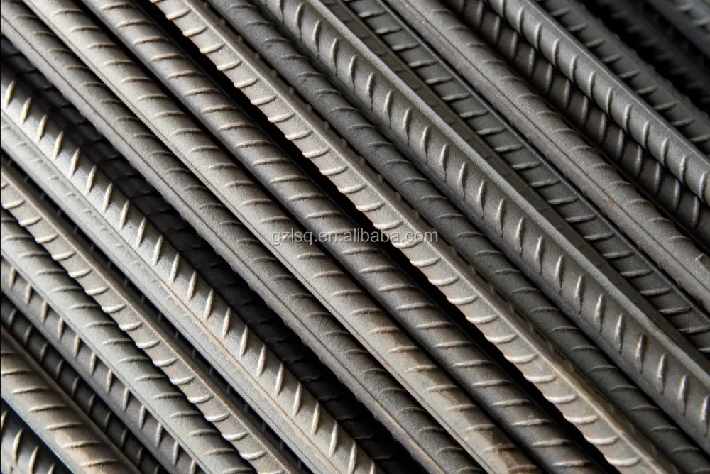 Steel Rebar ASTM A615 Grade 60 Deformed Round Steel Bar GB HRB400