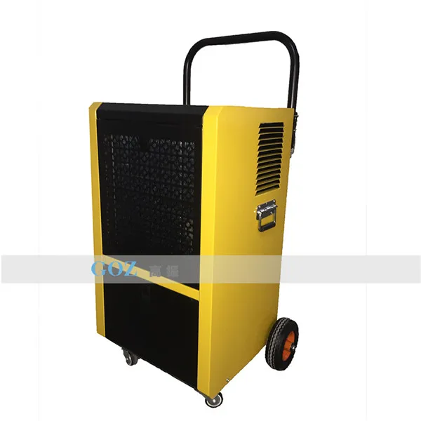 portable r410a 70L/D industrial dehumidifier in factory