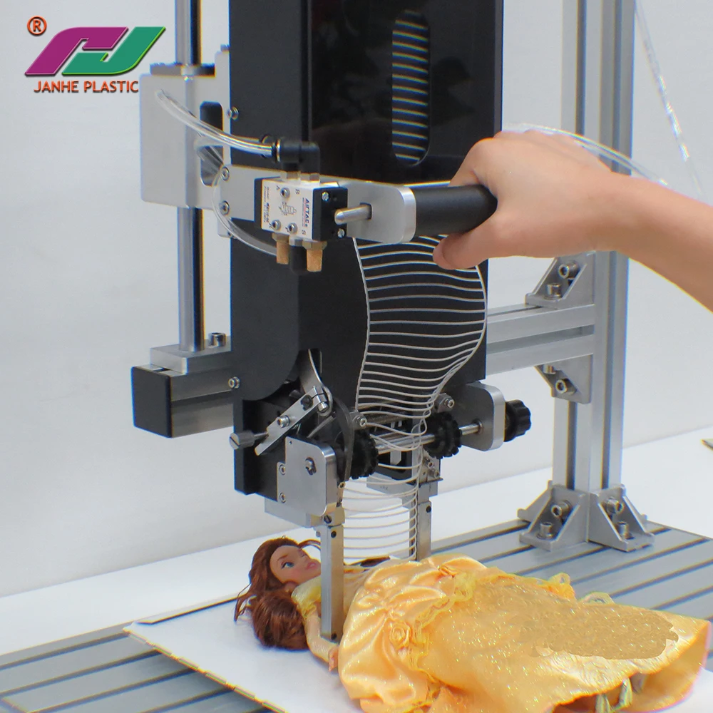 2018 15mm-150mm Pneumatic Staple Pin Packing Machine Elastic Fastening Machine