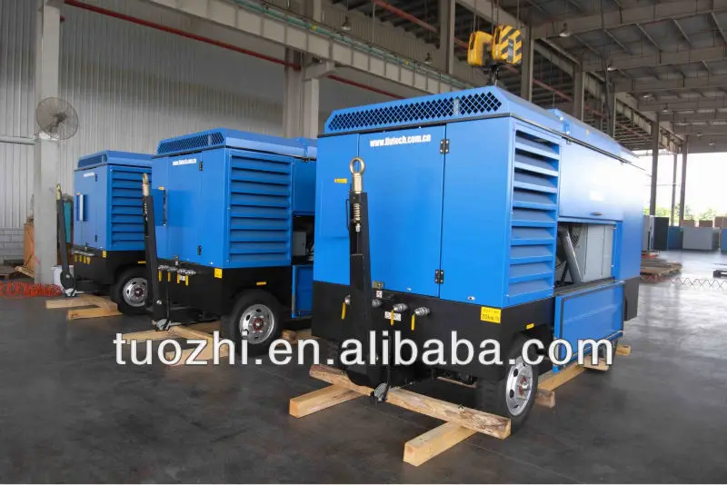 28m3 10 бар портативный винт воздушный компрессор для горнодобывающей промышленности