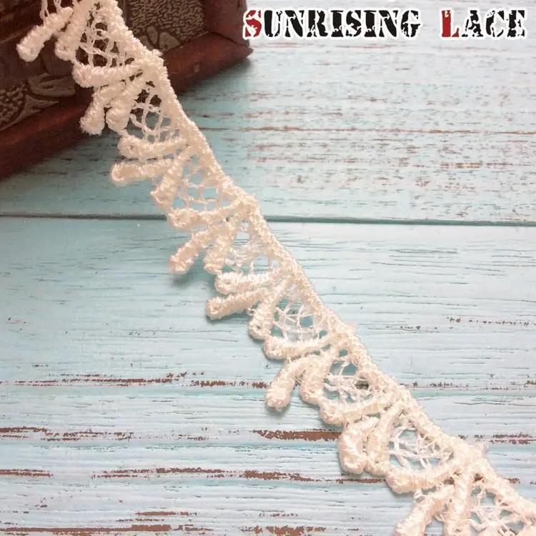 Cotton Chemical Lace Embroidery Crochet Garment Trim