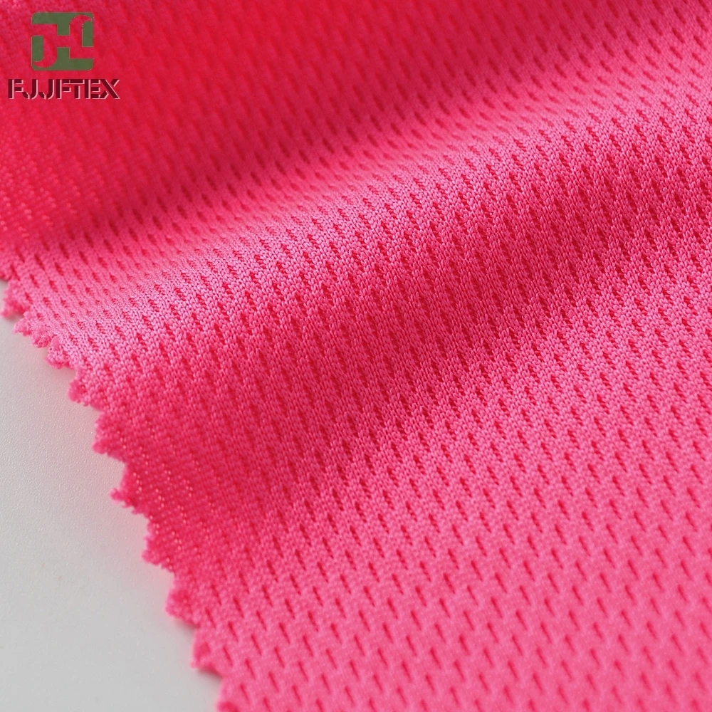 
100% полиэстер вафельная ткань глаза птицы сетки ткань отводящая влагу спортивные Coolmax ткань для спортивной одежды 