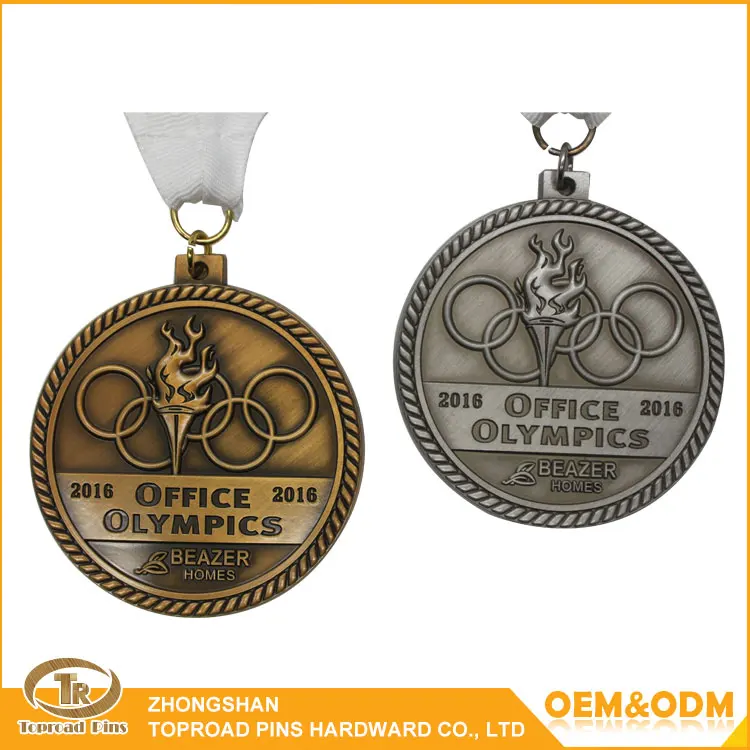 2017 горячие продажа пользовательские позолоченные награды честь медаль металла медаль