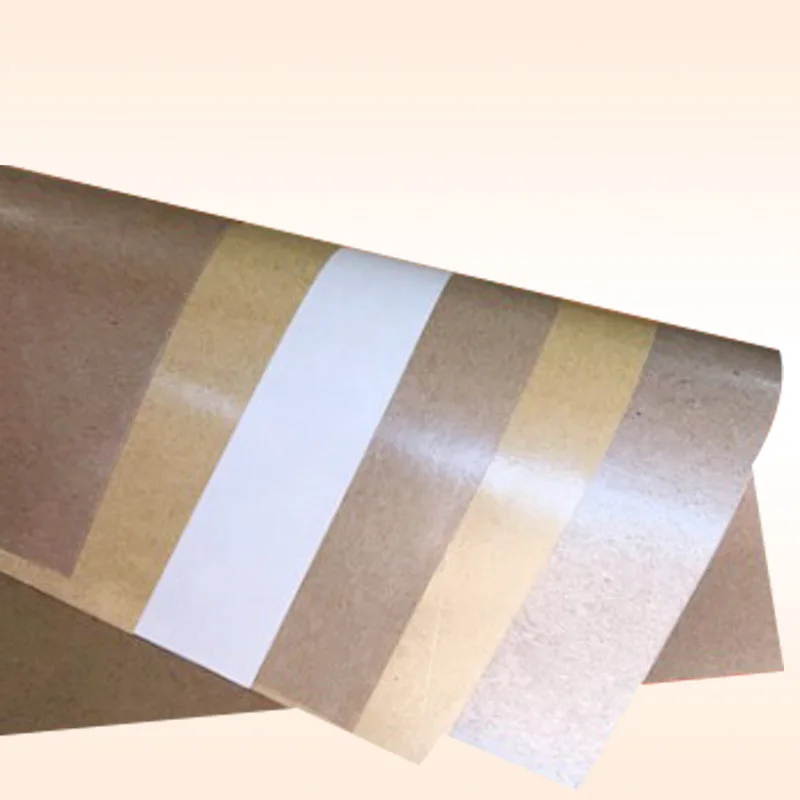 Food grade grease proofing & waterproof kraft paper single side pe coated paper for packing