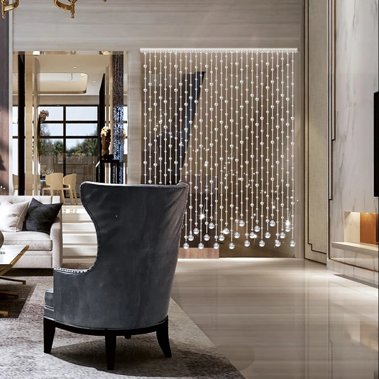 Crystal Crafts Ball Chain Room Curtain Crystal Curtain