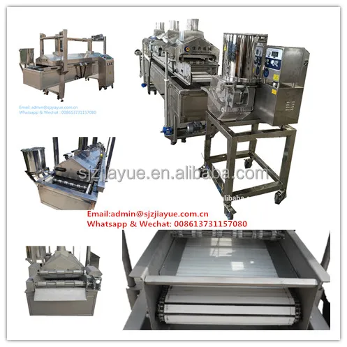 
Continuous Oil Fryer For Hamburger 