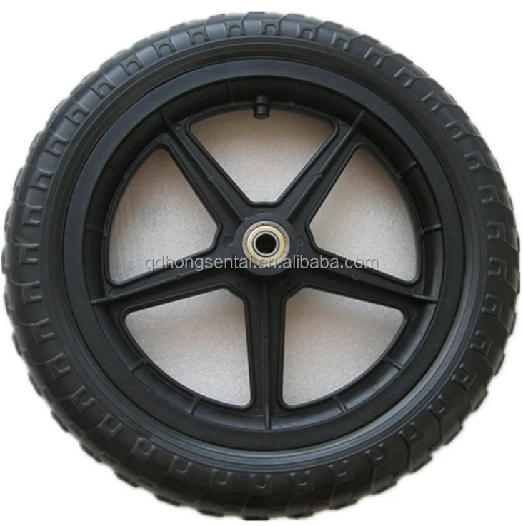 8x1.75 10x2 12x1.75 Stroller Rubber Coated Wheels Air Tire PU Tire