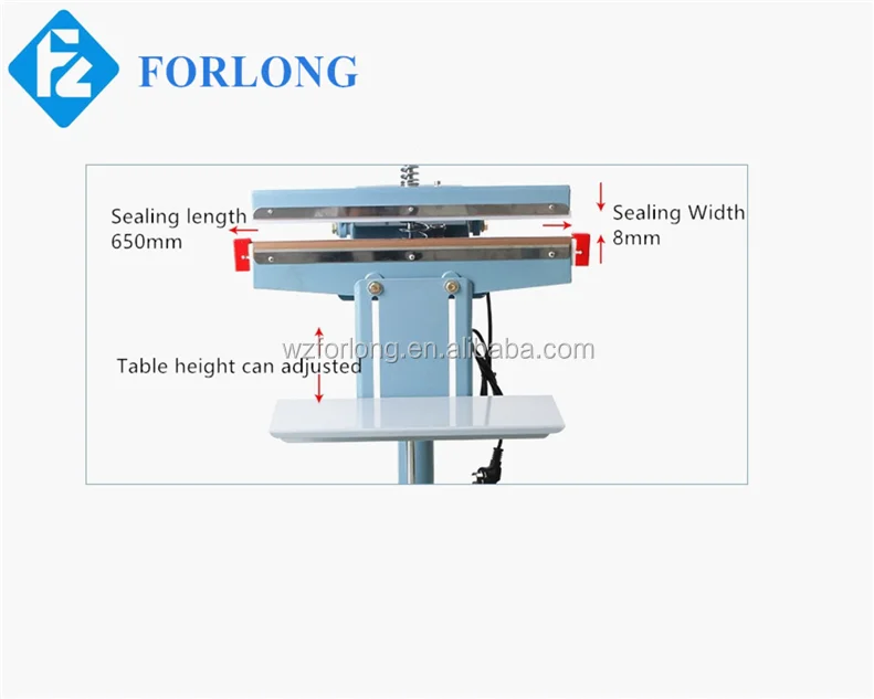 PFS-650 sealer machine/ PP bag pedal sealing machine