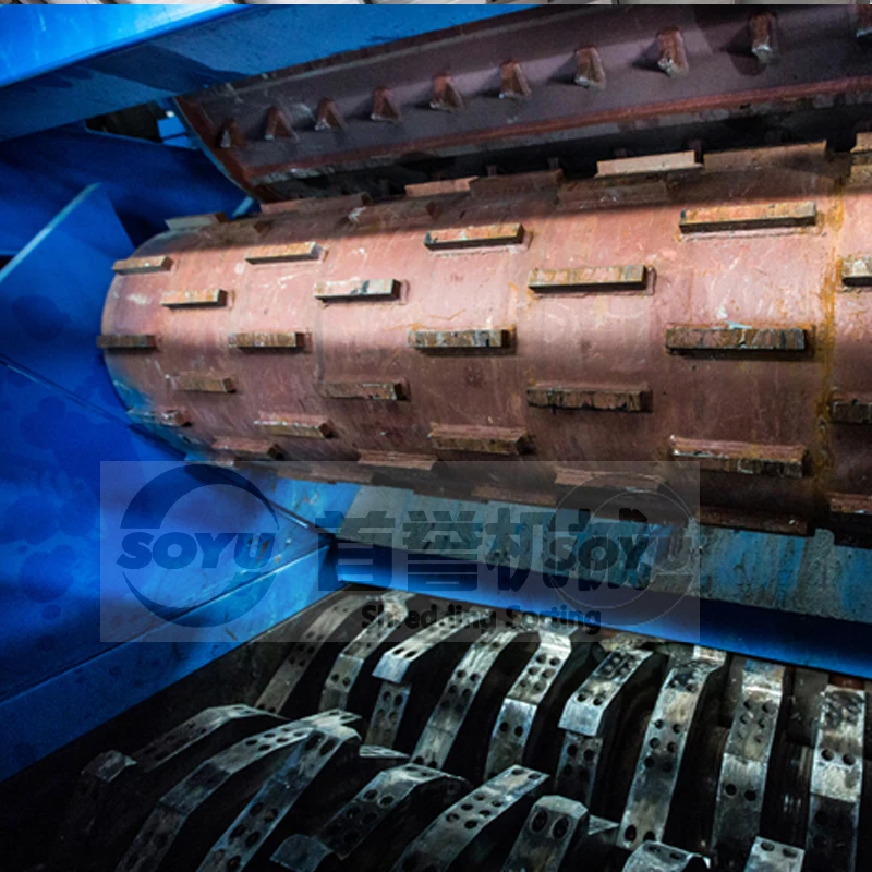 Recycling Plant Bucket Crusher Waste Car Shell Shredding Used Metal Shredder Machine For Sale