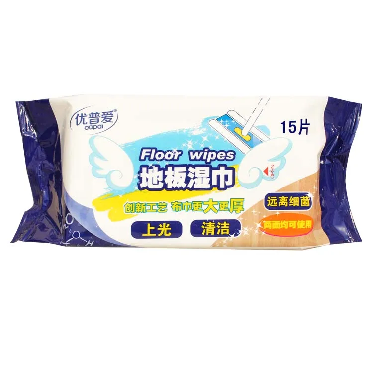 Природные органические одноразовые запахи Бытовая флэш-пылесос Очистка Влажные салфетки