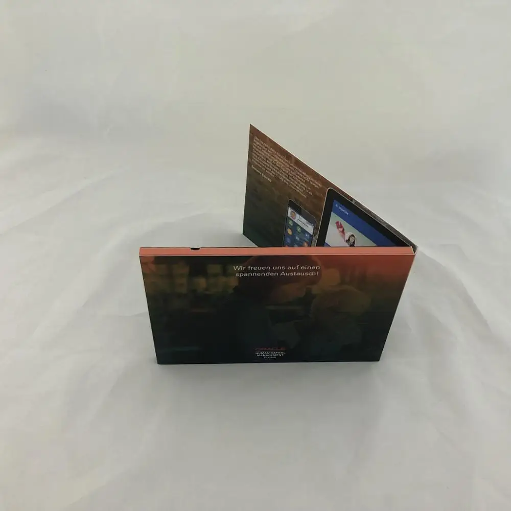
video greeting card brochure 