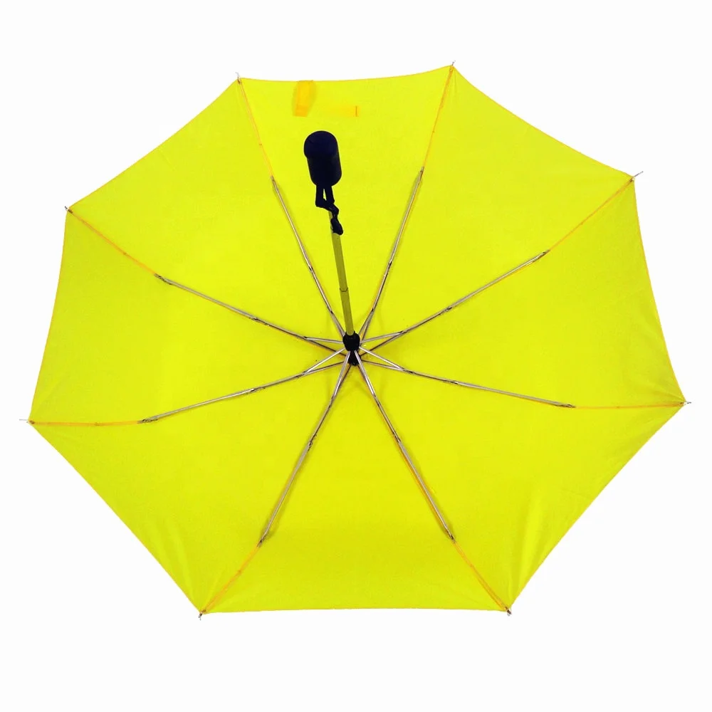 Best 110cm Automatically Opened Yellow Color Auto- Open And Close Umbrella