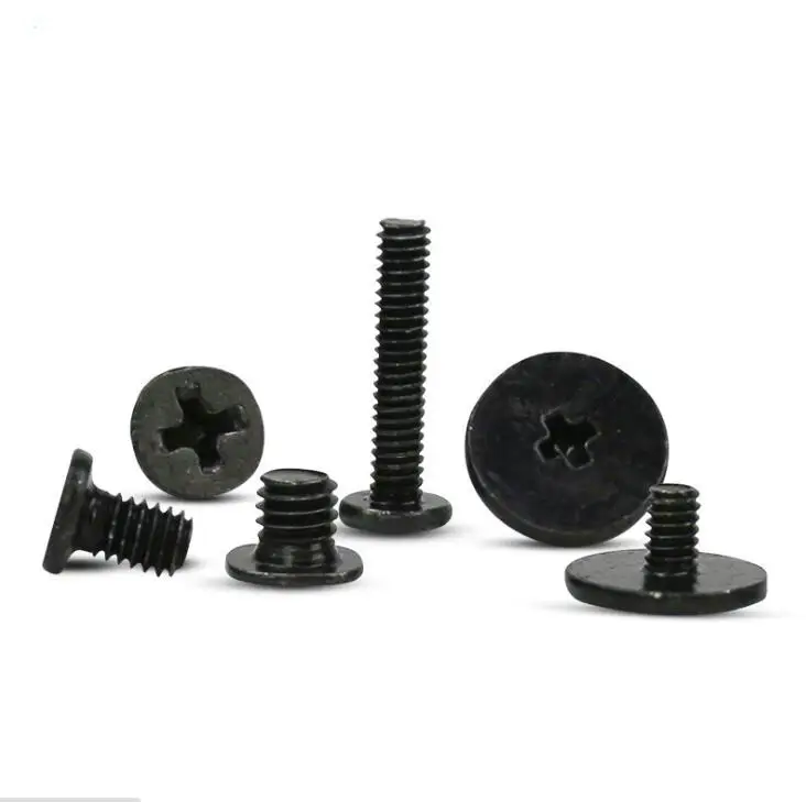 CM flat head screw [black zinc plated nickel] electronic screw notebook computer screw M1.4M2M2.5M3.