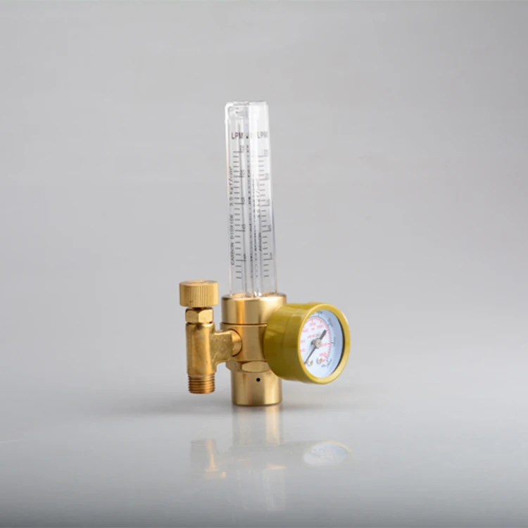 
Best selling workable price brass argon flowmeter for gas reducer 