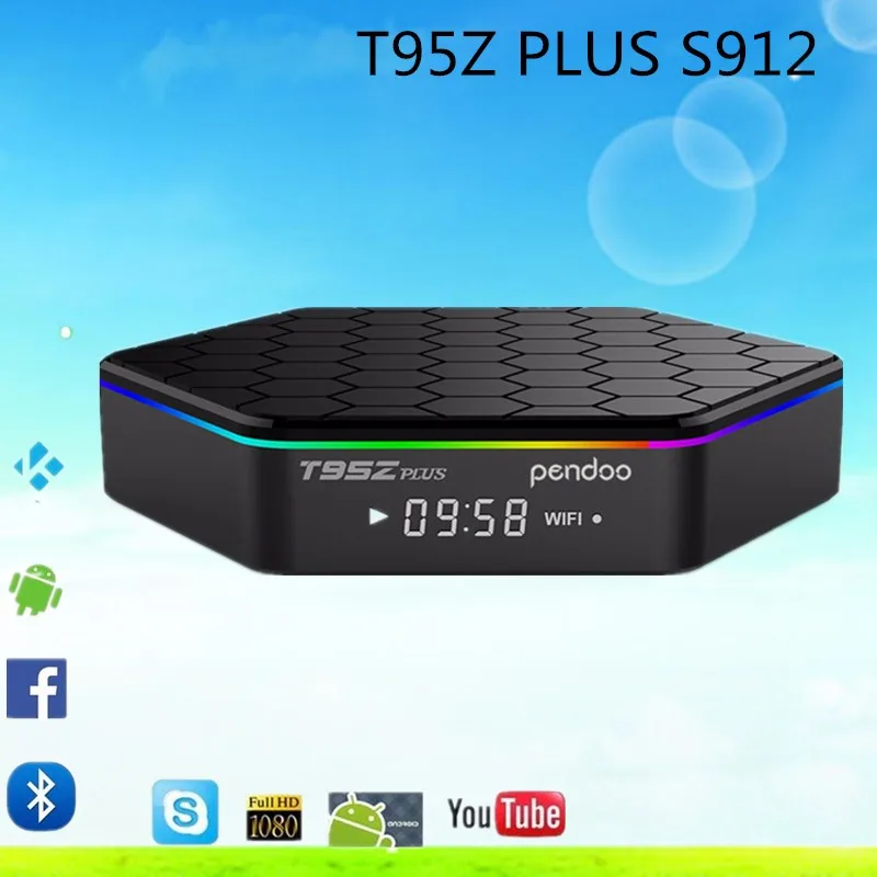 Android окно smart android Pendoo T95Z Плюс S912 2 г 16 KODI tv box