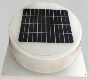 New 10w solar attic ventilation fan exhaust fan with designed brushless DC motor  for garage , shed , greenhouse