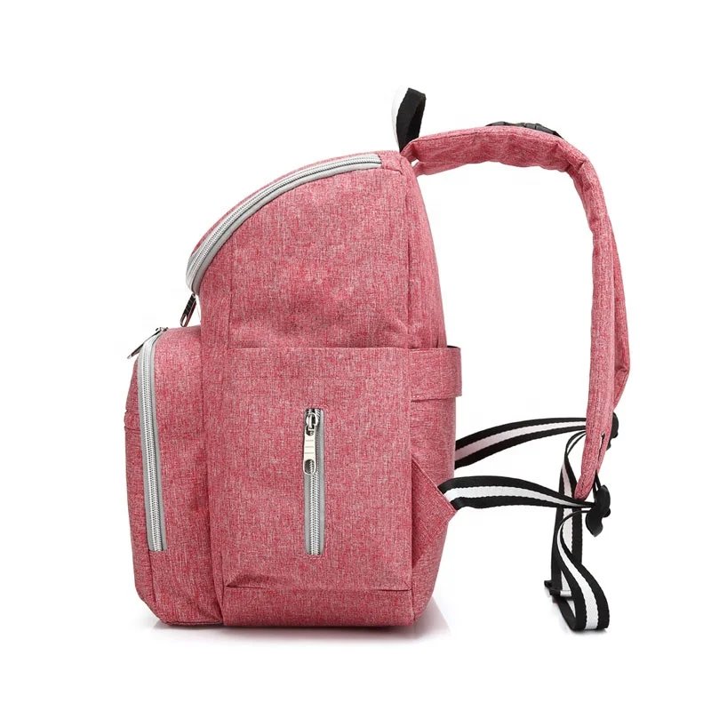 Wholesales Mummy Outdoor Travel Durable Waterproof Baby Diaper Bag with USB Port Backpack