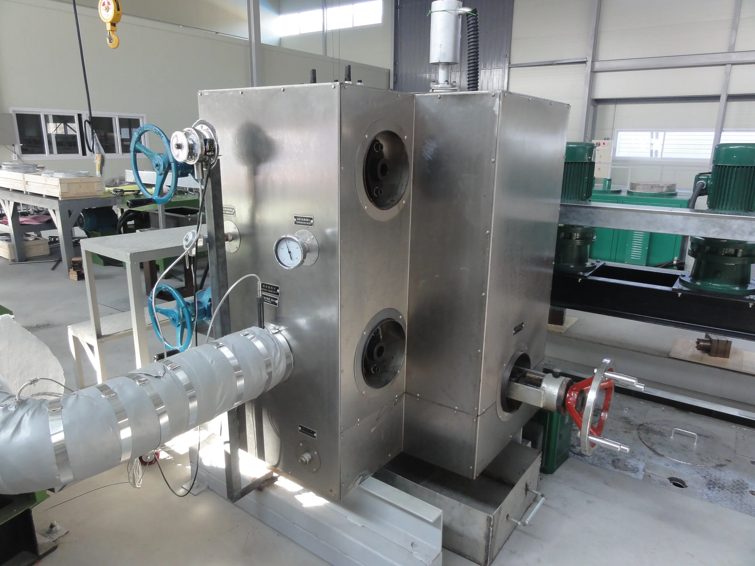 Фабрика sale3 габаритный полый линии производства волокна (гибкий)