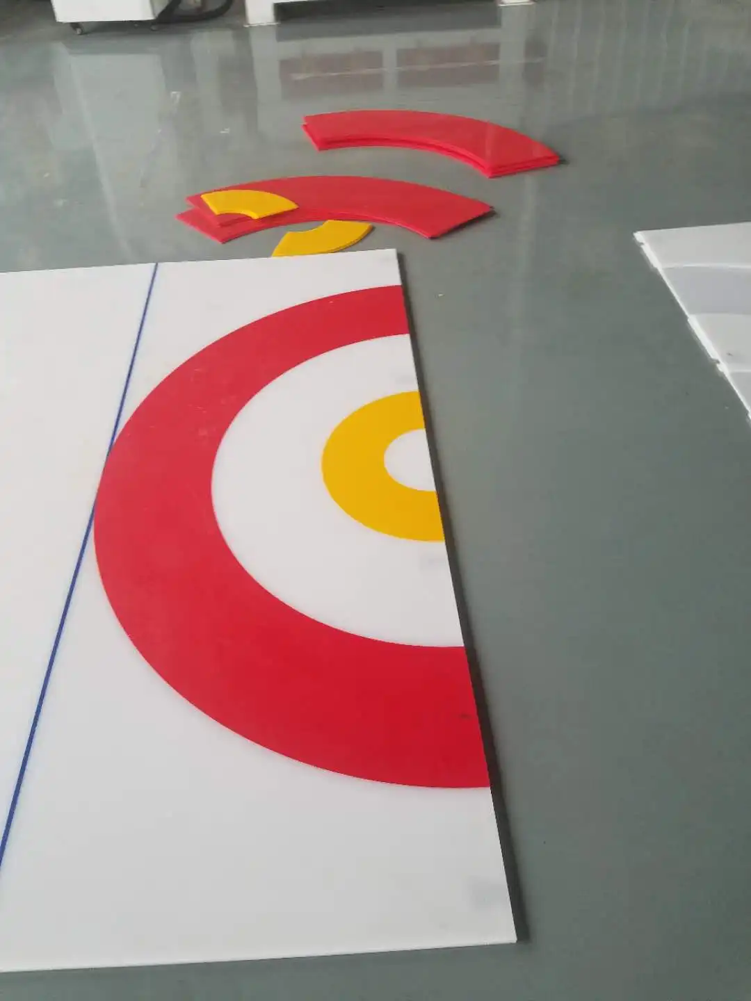 Add to Compare Share hockey training pads, hdpe plates OEM, portable ice rink barrier