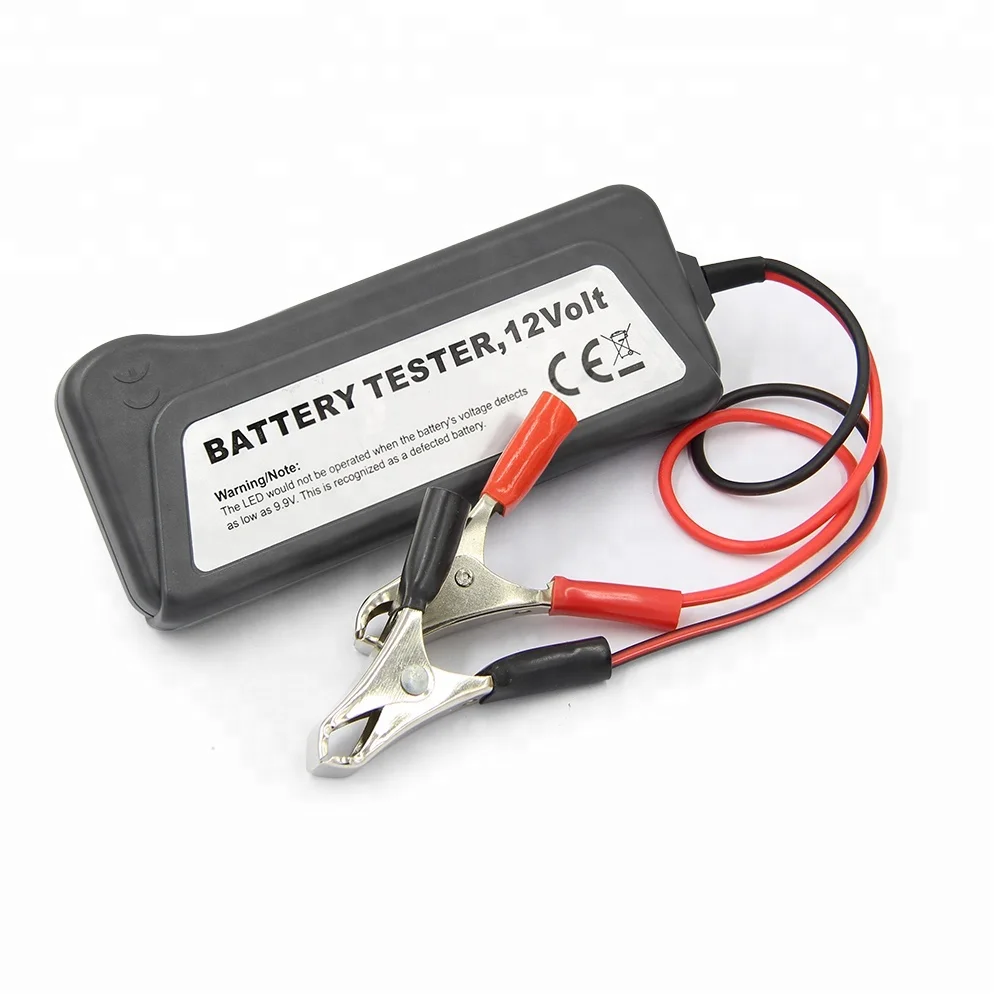 Best Selling Auto Battery Tester 12V Car Digital Battery Tester with Alternator 6 LED Light