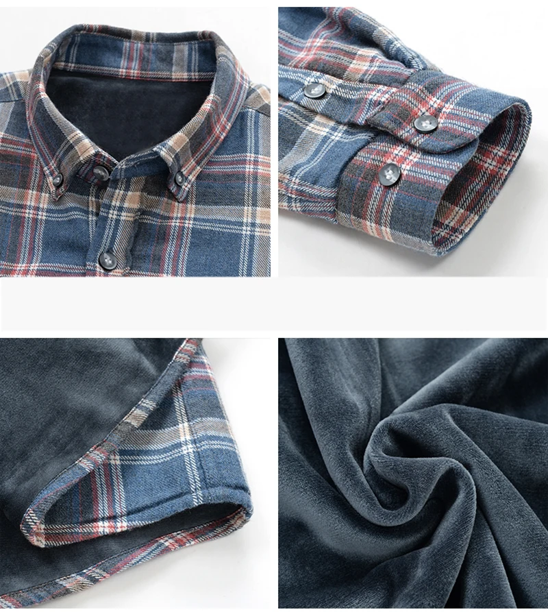 hot sale fashion style wholesale outdoor carol lining custom winter man plaids polar fleece shirts for men