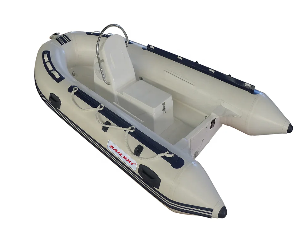 Ребристая лодка из стекловолокна SAILSKI 3 м/фута RIB330A с джоки-консолью и сиденьем