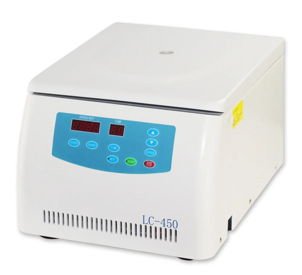 Laboratory Aesthetic PRP Centrifuge 50ML 30ML 20ML 10ML Brushless Motor Plasma Hematocrit Centrifuge For Beauty Salon-LC450