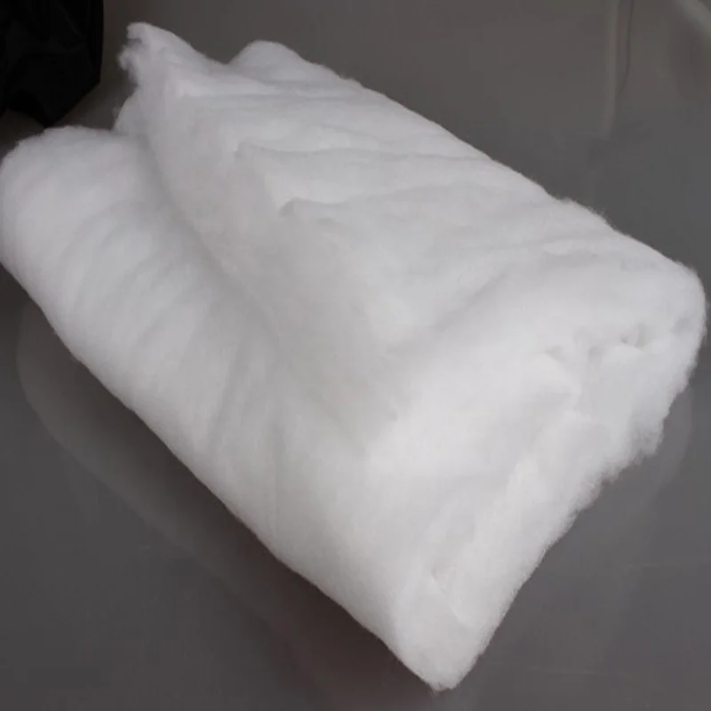 Direct Factory Supply Eco-friendly Fluff Polyester Quilt Batting dacron Wadding In Roll