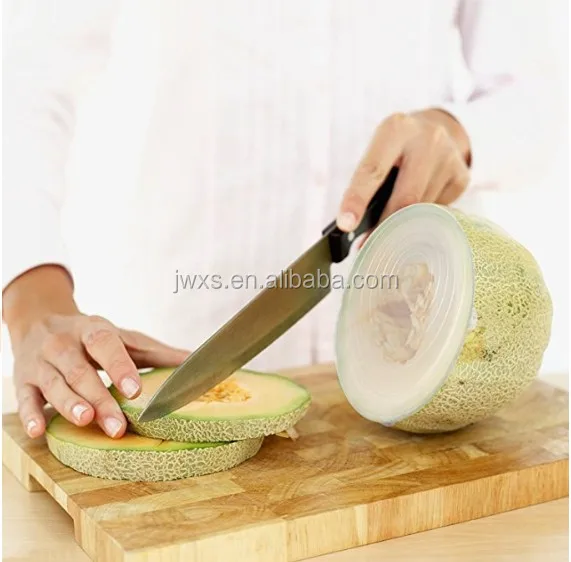 
Household Food Lid, Food Bin Lid Domestic,Reusable Food Lid Silicone 