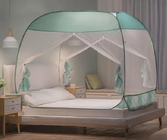Luxury modern folded mosquito net