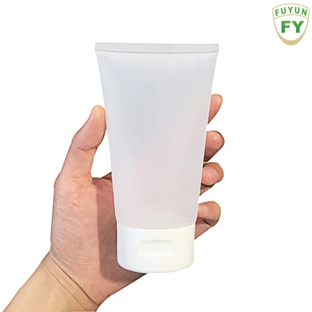 Fuyun 150ml Plastic Cosmetic Packaging  Soft Tubes Empty Hand Cream/Facial Cleanser Packing Tube
