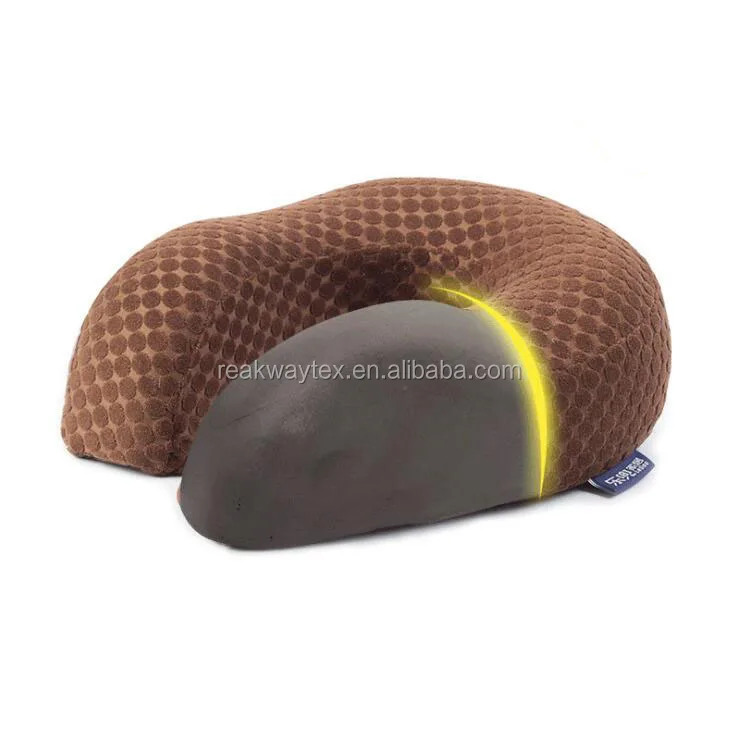 Travel Neck Pillow Memory Foam Soft Large U Shaped Car Headrest Support