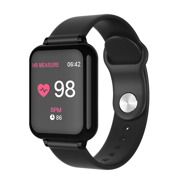 2020 New Arrivals CE Rohs Cheap Heart Rate Wrist Blood Pressure Smart Watch Ladies