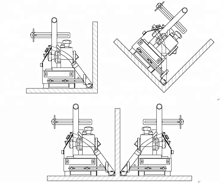 HK-8SS Light Automatic Magnet Auto Welding Carriage