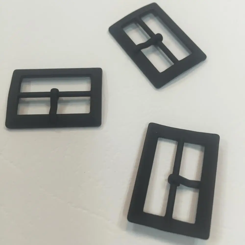 
Factory supply decoration black metal belt buckle 