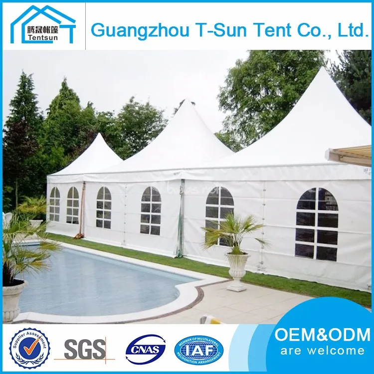 4x6 4x7 4x8 4x9 4x10 larger wedding party house shape pagoda marquee tents