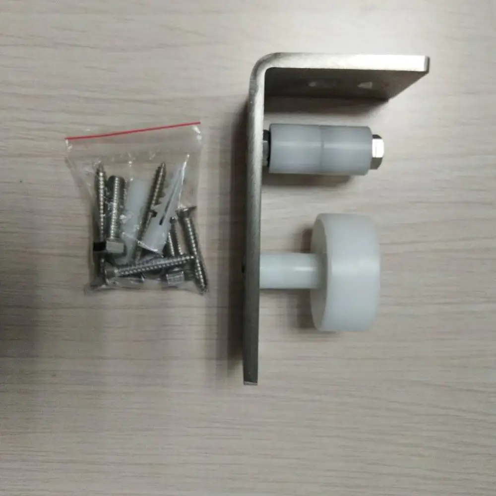 Stainless Steel Sliding Barn Door Hardware wall Mount guide roller