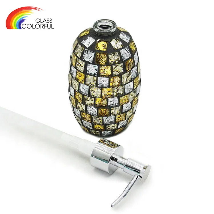 New designed glass soup lotion dispenser