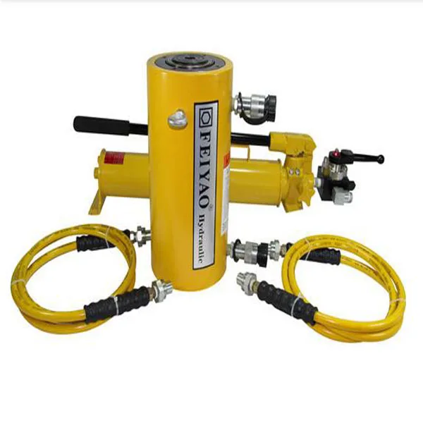 FEIYAO Double acting 250 ton hydraulic jack