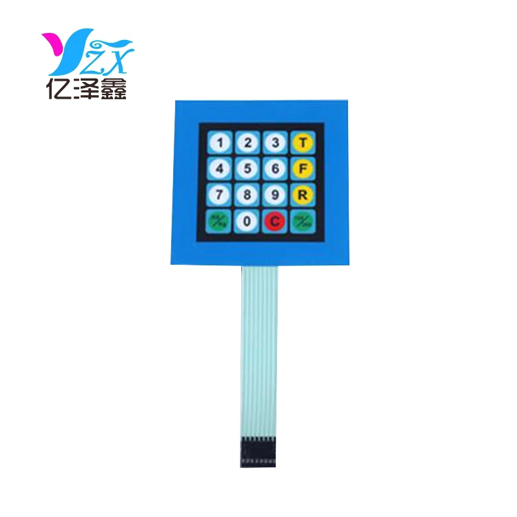 Factory directly made Update  design customized membrane switch keypad flexible printed circuit boards for Electronic scale