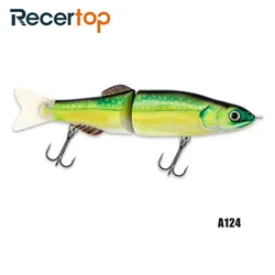 TPR Tail 50kg High Pull Tension 7 inch Big Swim Glide Bait