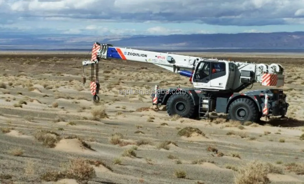 zoomlion rough terrain crane 80 ton 75 ton model RT75 with top quality and best price