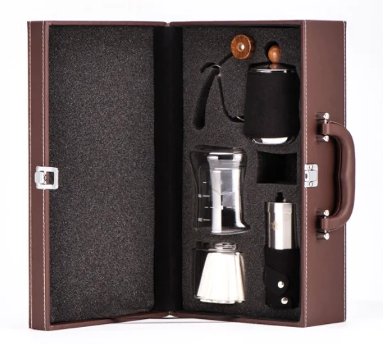 Pour over coffee maker gift box