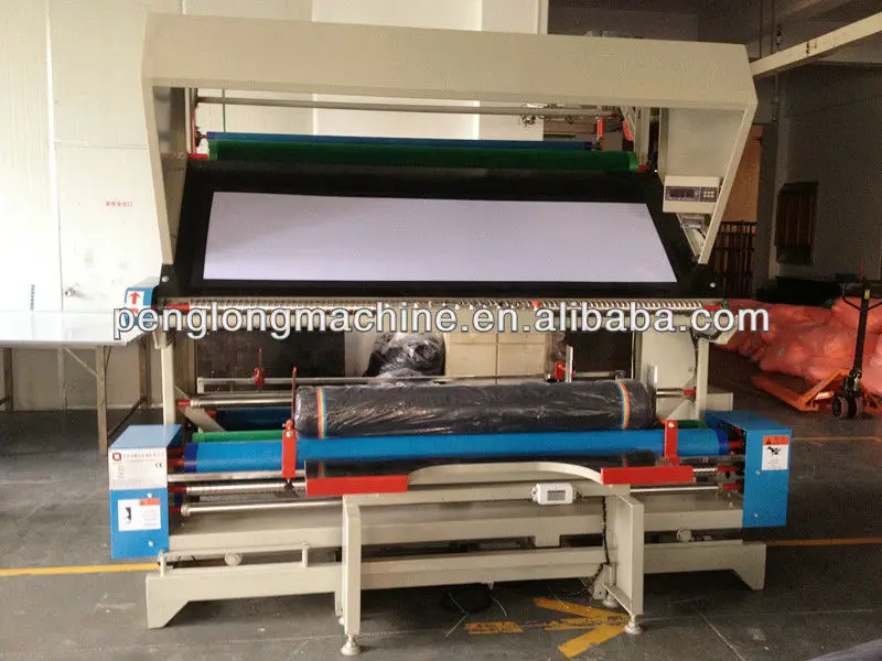 Машина для резки и осмотра ткани